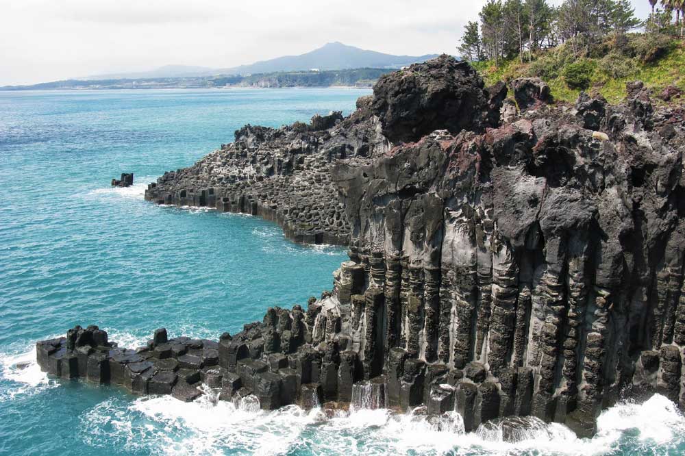 Ghềnh đá Jusangjeolli  mang phong cảnh, vẻ đẹp thiên nhiên mơ mộng tại đảo Jeju