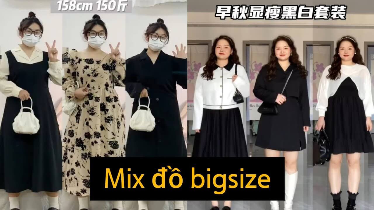 Sự khác biệt giữa trang phục big size và thông thường 