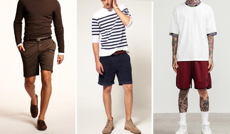 Quần short rất phù hợp để làm trang phục ngày hè cho nam giới để trở nên năng động, trẻ trung hơn