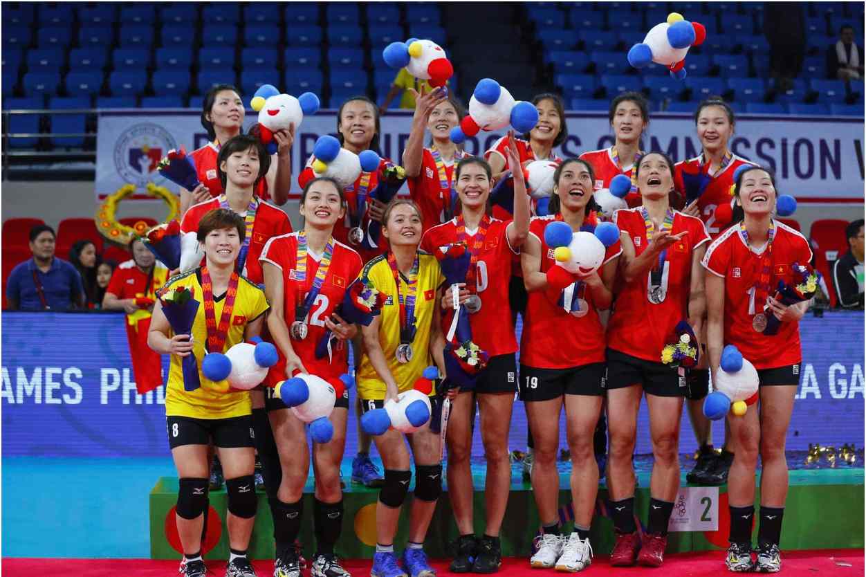 Các thành tựu nổi bật của bóng chuyền nữ Việt Nam 