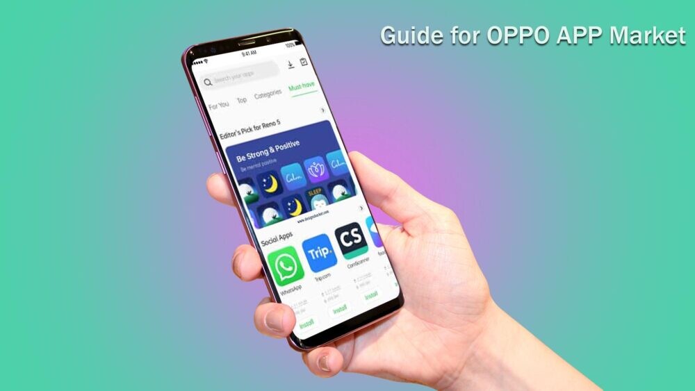 Người dùng có thể xem các ưu đãi của Oppo trên App Market