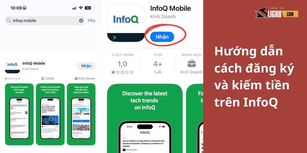 Hướng dẫn đăng ký InfoQ