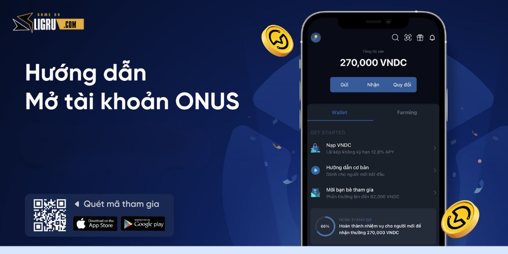 Cách đăng ký ứng dụng ONUS