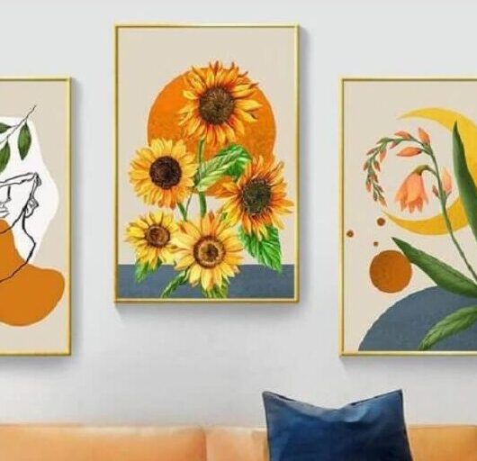 Tranh treo tường làm quà tặng trong dịp khai trương