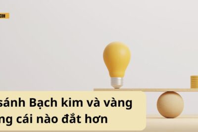 Bạch kim và vàng trắng cái nào đắt hơn? Nên chọn loại nào?